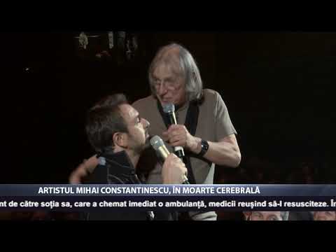 Artistul Mihai Constantinescu, în moarte cerebrală