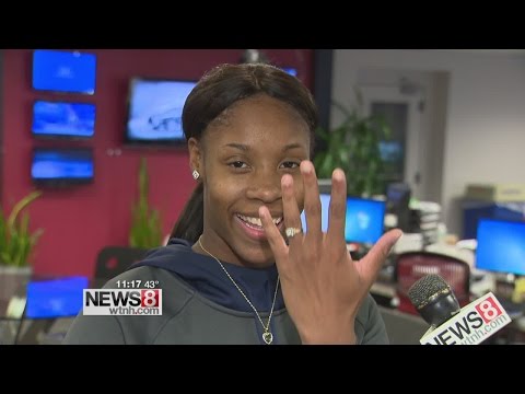 Bria Holmes back home to celebrate WNBA selection