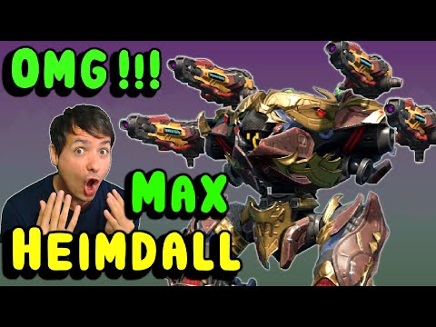 New LvL 150 HEIMDALL LANTERN Titan - War Robots 7.9 Gameplay WR