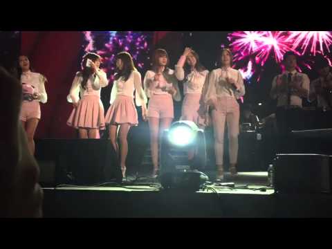 KMF 2015: Ending [Fancam] Part 3 (EXID, APink)