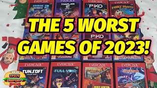 The 5 WORST Games Released On Evercade 2023!
