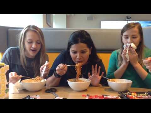 Samyang 'Spicy Noodles' Challenge - Indonesia vs Poland vs Ukraine