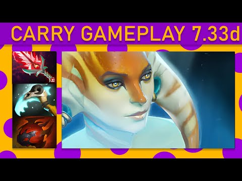 💰900+ GPM! Yatoro雨 Naga Siren Carry Gameplay - Dota 2 Top MMR