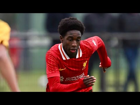 Joshua Abe (15) vs Man City U18 | Goal & Assist | Liverpool Wonderkid Highlights