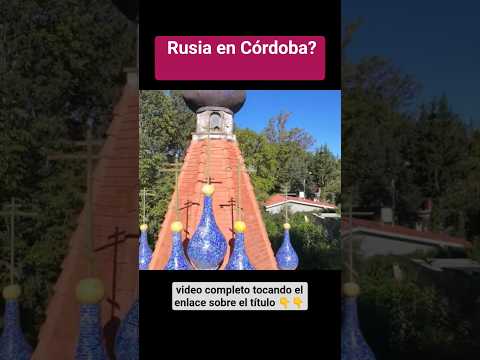 Parece RUSIA | Una Capilla entre las Sierras de Córdoba ARG.