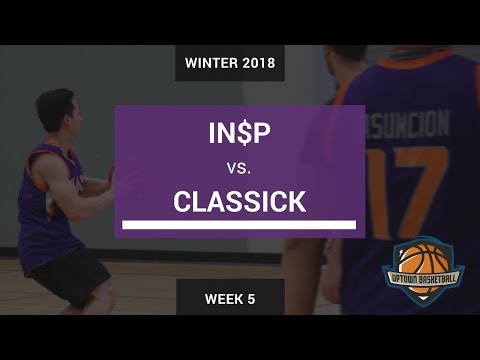 UPTOWN BASKETBALL - IN$P vs. Classick - Feb. 25th