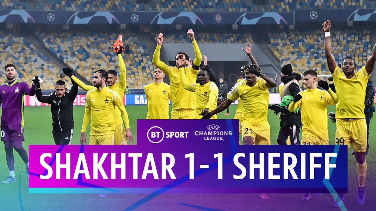 Shakhtar Donetsk vs Sheriff highlights