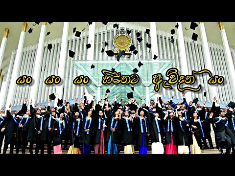 Yan yan yan heeneta awidan yan /යන් යන් යන් හීනෙට ඇවිදන් යන් #campusvideo #dream