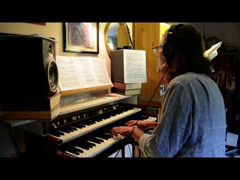 Bach, "little" fugue in g minor, BWV 578, David Ball, Nord C2D organ