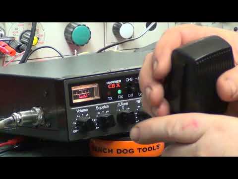 Harrier CBX CB27/81 UK FM CB radio - On The Air test