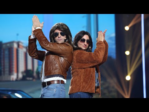 Susi Caramelo imita a Ladilla Rusa en 'KITT y los coches del pasado' - Tu Cara Me Suena