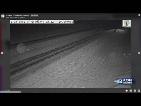 I-70 closed at Hays due to snow, safety concerns