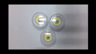 Video de Set De 3 Luces Led Con Control Remoto