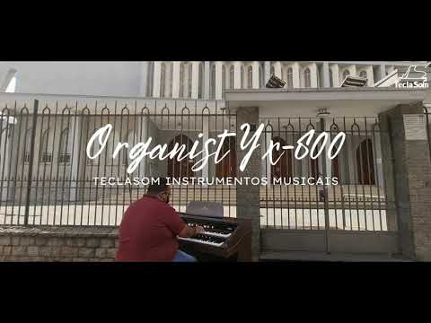 Organist Yx 800 - Hino 394 H5 CCB Teclasom Instrumentos -  BRÁS