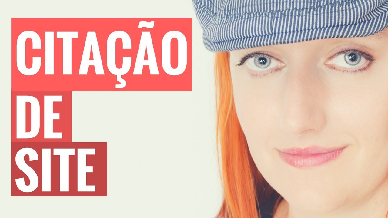 Citação de Site - Como fazer referência de site e como fazer um TCC passo a passo