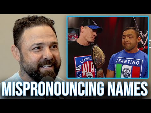 Santino Marella Got Everyone’s Name Wrong 😂