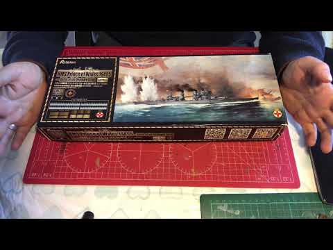 First impressions - Flyhawk 1/700 HMS Prince of Wales.  Bismarck chase 80th Anniversary Season.