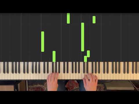 Mozart Variations in C, KV 265, "Ah! Vous dirai-je Maman" - Theme only - Easy Piano Tutorial