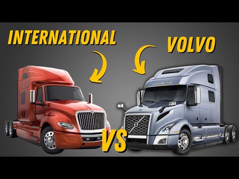 Semi-Truck Battle - Volvo Vs. International