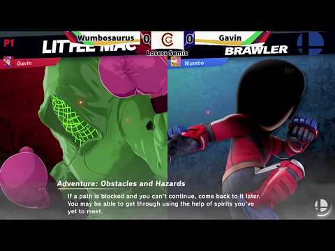 Annapolis Local Online - Wumbosaurus (Mii Brawler, Diddy) vs Gavin (Mac, Mewtwo) - Losers Finals