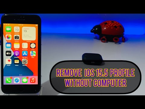 Remove / Uninstall iOS 15.5 Rc Profile Without Computer