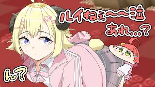 【手描き】みこちがママを探す迷子の赤たんにしか見えない動画【#ホロ金策サバイバル2 / さくらみこ / 鷹嶺ルイ / 角巻わため / ホロライブ切り抜き】