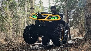 2026 Alaskan Breakup Season Ride on the CanAm Outlander