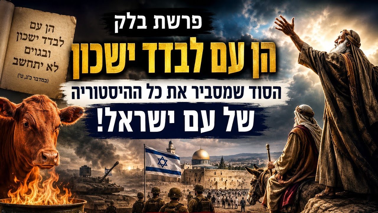פרשת בלק: עם ישראל, מלחמות העולם והסוד של “הן עם לבדד ישכון”