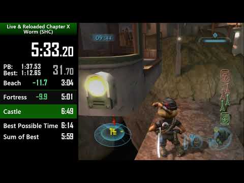 [FWR] [OLD PB] Conker: Live & Reloaded Chapter X (Worm|SHC) Speedrun in 6:14