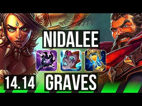 NIDALEE vs GRAVES (JGL) | Rank 1 Nida, Rank 7, 16/7/19, Dominating | VN Challenger | 14.14
