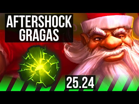 GRAGAS vs AATROX (JGL) | Aftershock | EUW Master | 25.24