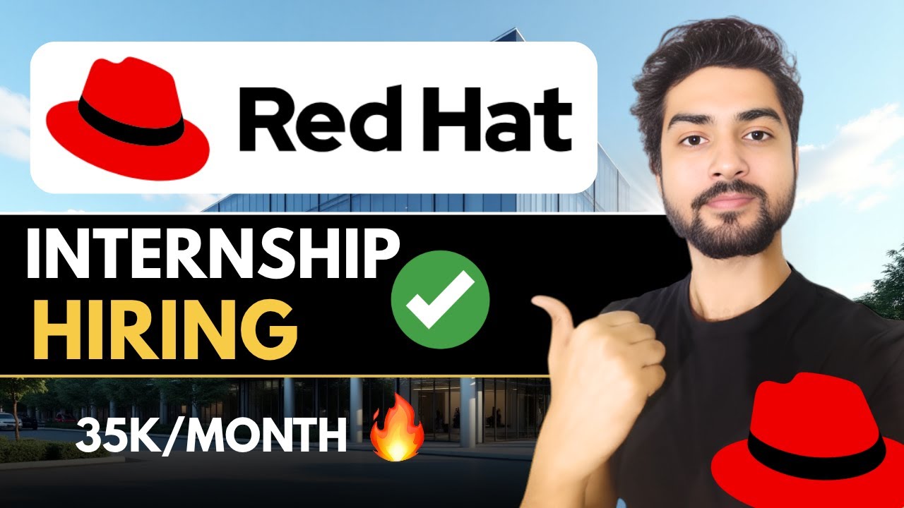 RedHat Hiring Interns🔥Apply Now | Complete Guide