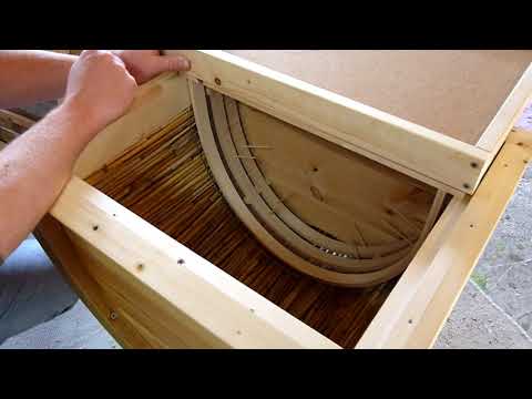 BD mit David Junker Besuch bei Schilfbeute und Bienenturm