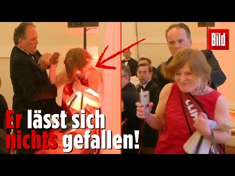 Politiker greift Klima-Aktivistin an!