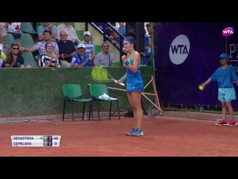 2017 Bucharest Open Day 2 | Shot of the Day | Anastasija Sevastova