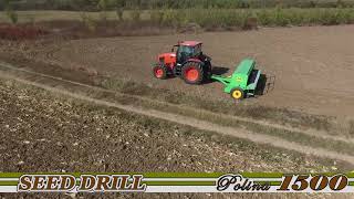 Seed end wheel drill "Polina"