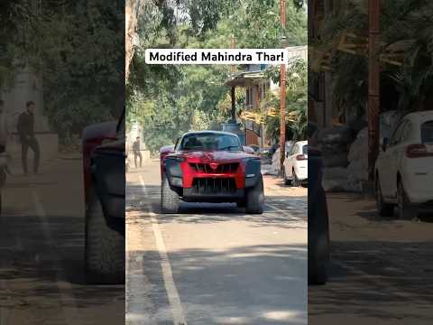 Can you believe this is Mahindra THAR! #supercar #lamborghiniurus