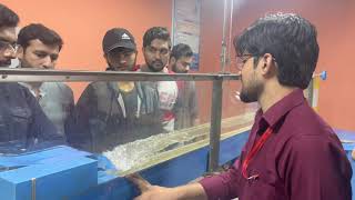 How to Plot Hydraulic Jump Profile | Hydraulic Jump Formation in Glass Sided Flume |