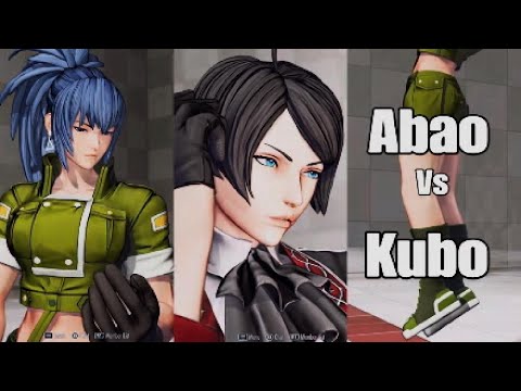 The King of Fighters XV Abao (Isla Elisabeth Leona) Vs Kubo (Elisabeth Dolores Robert)