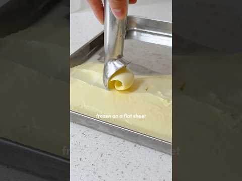 Scoop Ice Cream Like a Michelin Chef: Rosette 🍨🌹