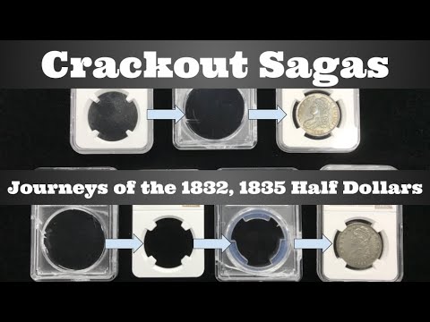 Crackout Sagas - Journeys of the 1832 & 1835 Capped Bust Half Dollars - How Will PCGS / NGC Grade?