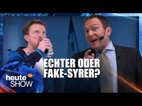 So erkennt man einen Fake-Flüchtling! | heute-show vom 05.05.2017
