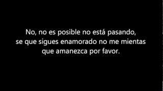 Despiertame- Gloria Trevi Lyrics/Letra