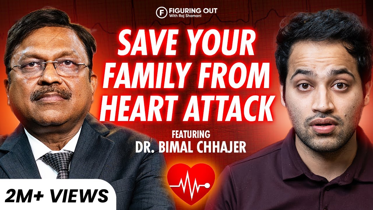 Watch This To Avoid Heart Attack - Lifestyle, Food & Treatment - Dr Bimal Chhajer |FO164 Raj Shamani