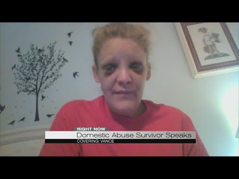 Domestic abuse survivor speaks