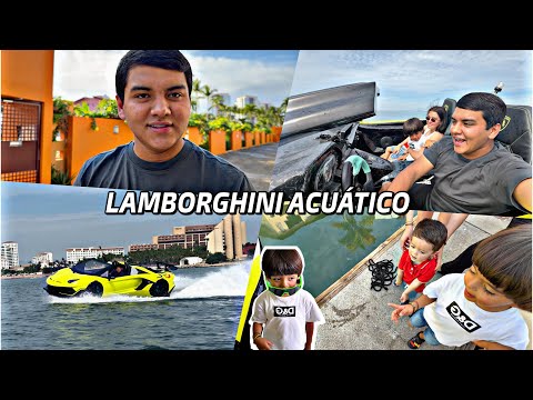 ME LLEVÉ A MI FAMILIA A PASEAR EN ESTÁ LAMBORGHINI ACUÁTICO 