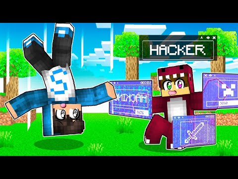 RAPTOR uses HACKS with SPARTA in Minecraft 😈😂 MINECRAFT BUT I AM A HACKER