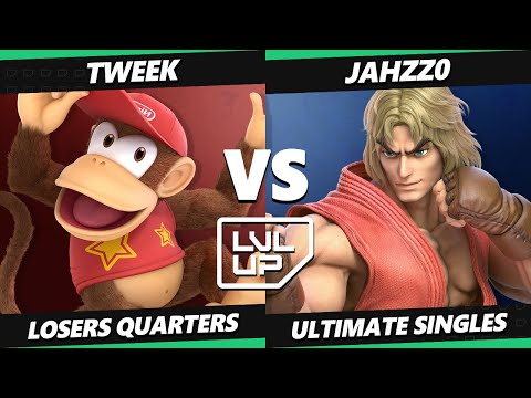 LVL UP EXPO 2024 TOP 8 - Tweek (Diddy Kong) Vs. Jahzz0 (Ken, Ryu) Smash Ultimate - SSBU