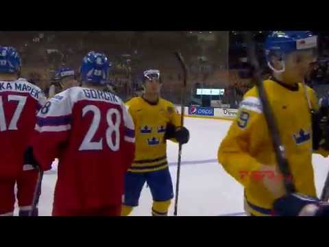 Sweden vs  Czech Republic  IIHF World Junior 2015  Day 1 Highlights