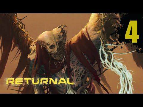 IXION BOSS FIGHT -  Returnal Gameplay Walkthrough Part 4 - CRIMSON WASTE - PC - PS5 [NO DEATH]